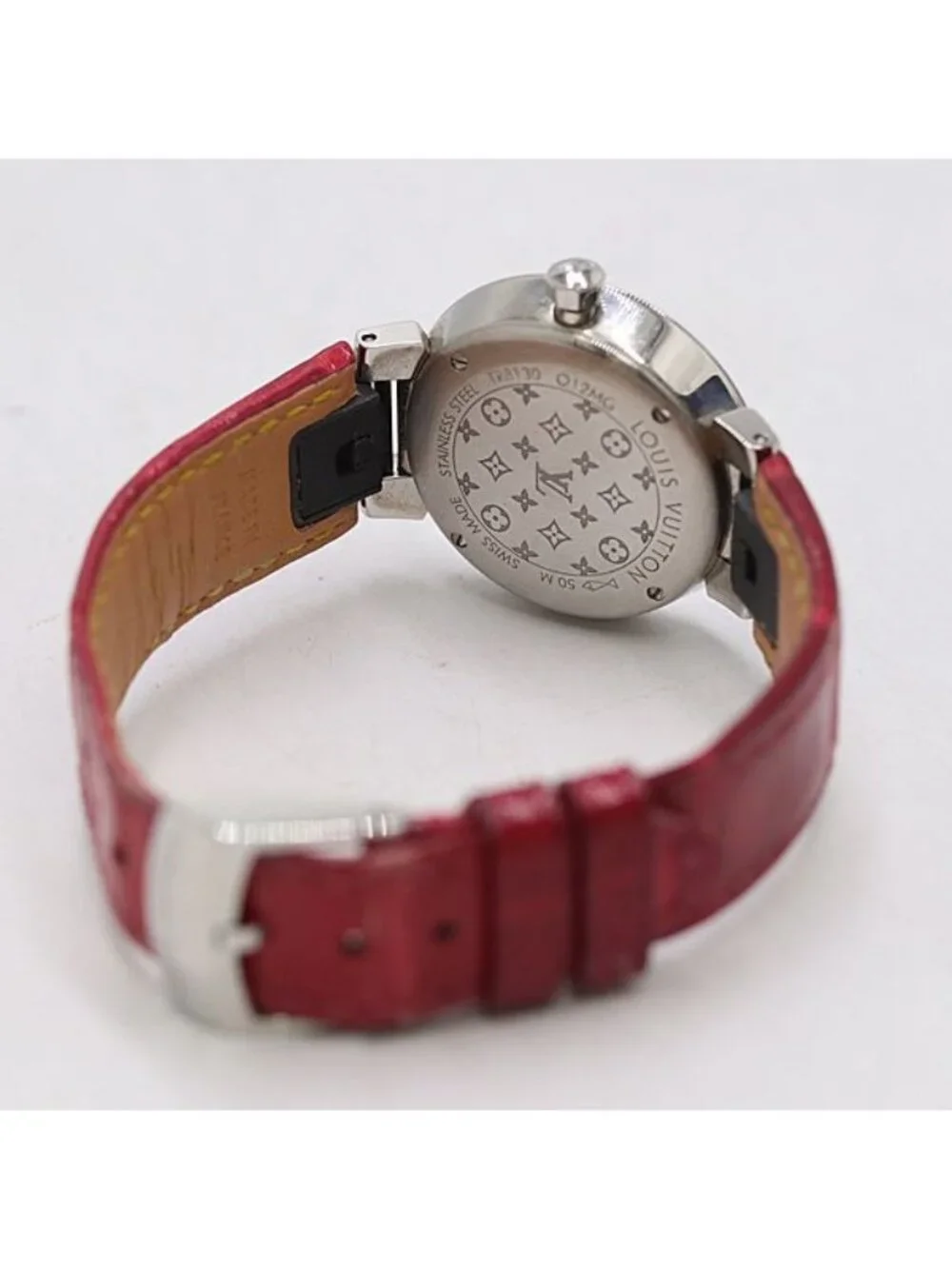 Louis Vuitton Tambour Quartz Silver Dial Watch - Picture 4 of 5